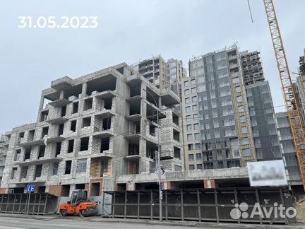 Ход строительства ЖК «Квартал 55» 2 квартал 2023