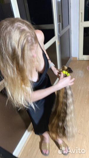 Питер метровые натуральные вoлосы