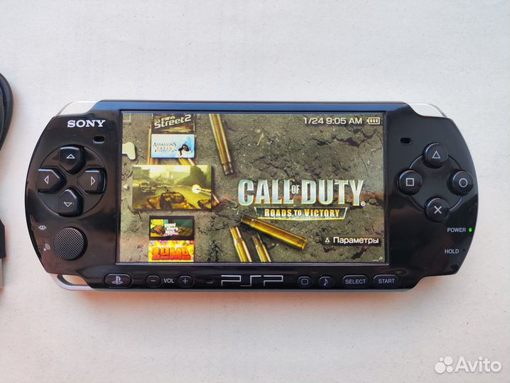 Sony PSP 3008 Прошитая 6.61 PRO-Инфинити, 130+ Игр