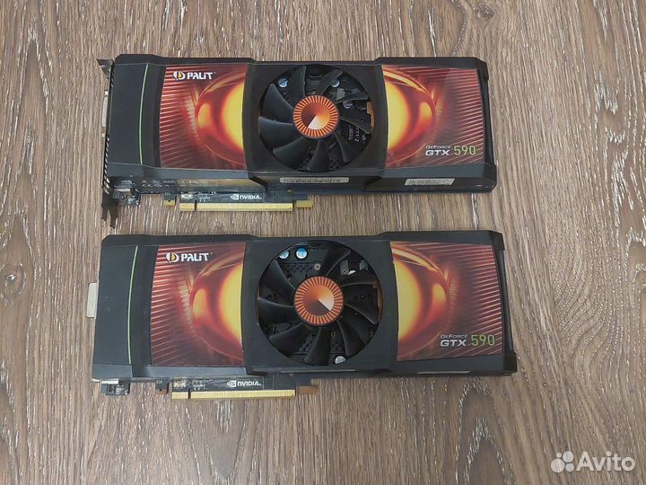 Видеокарта GTX 590 3GB