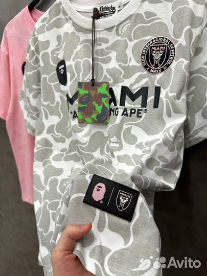 Футболка bape inter miami (3 цвета)