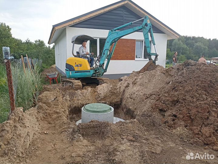 Услуги мини экскаватора