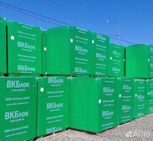 Газоблок Вкб 300х200 мм