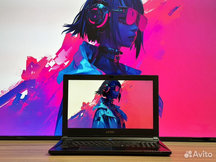 Игровой ноутбук MSI / GTX 1060 / i7 / SSD