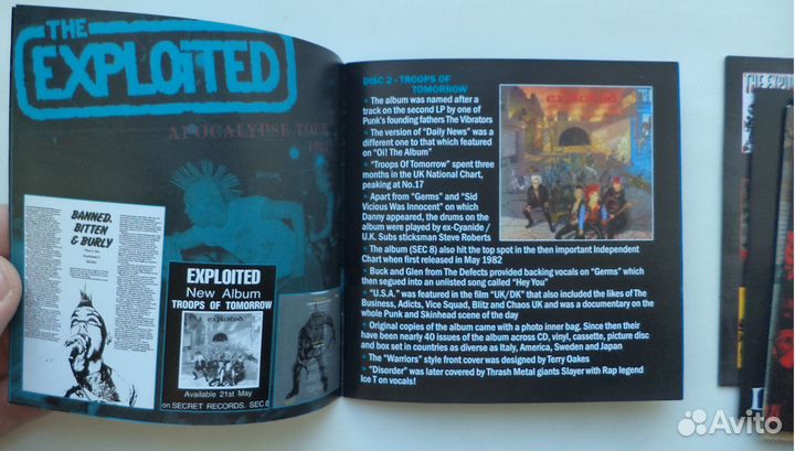 Exploited – Box-set 1980-83 4 CD / GBH Box-set 5CD