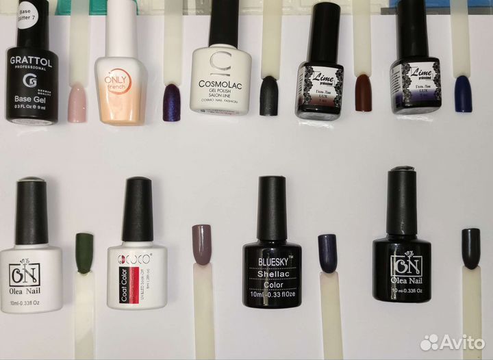 Гель лак для ногтей