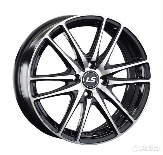 R16 4x100 6J ET50 D60,1 LS Wheels 362 BKF