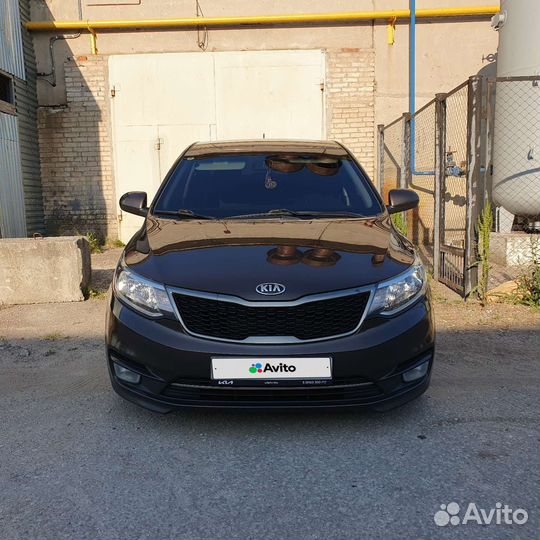 Kia Rio 1.6 МТ, 2016, 122 800 км