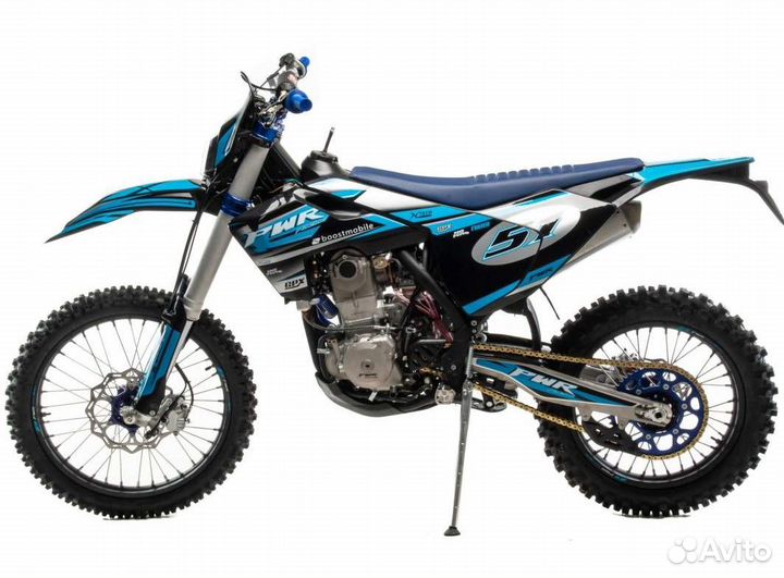Мотоцикл Кросс PWR FS450 NC синий