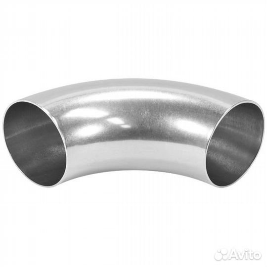 Отвод для выпускной системы - 57мм 90* SS201