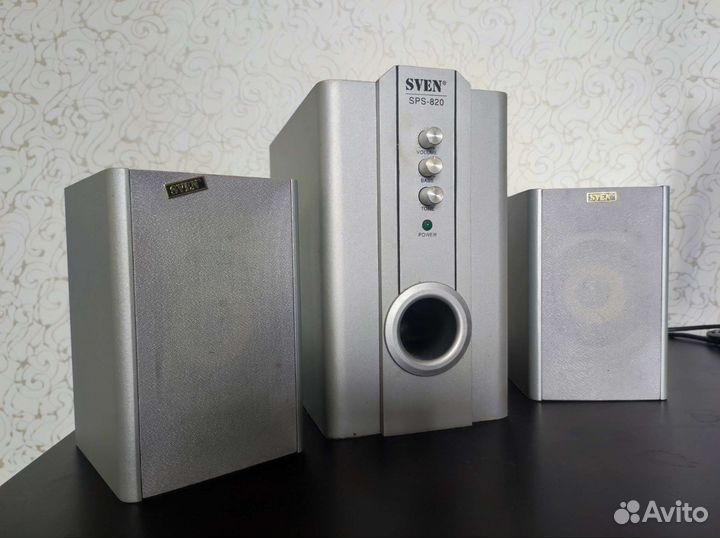 Колонки sven SPS-820 с сабвуфером