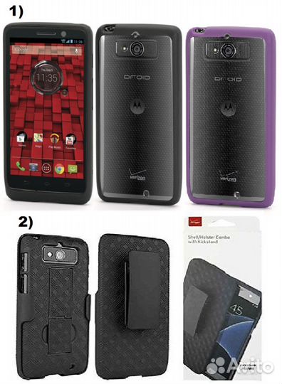 Аксессуары для Motorola Droid Mini - Чехлы, Плёнка