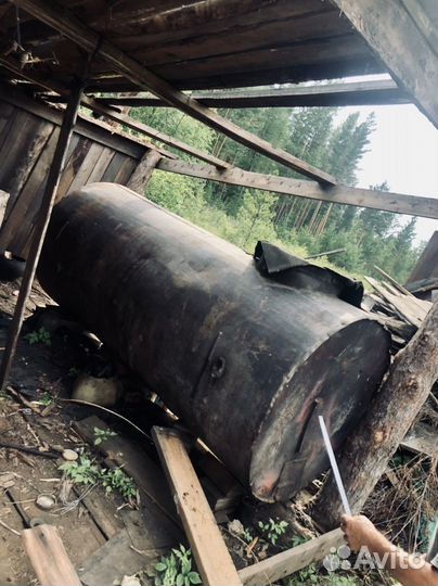 Бочка железная 3.5 куба