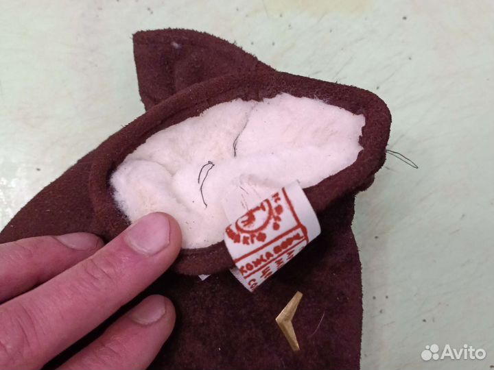 Новые Мужские зимние замшевые перчатки