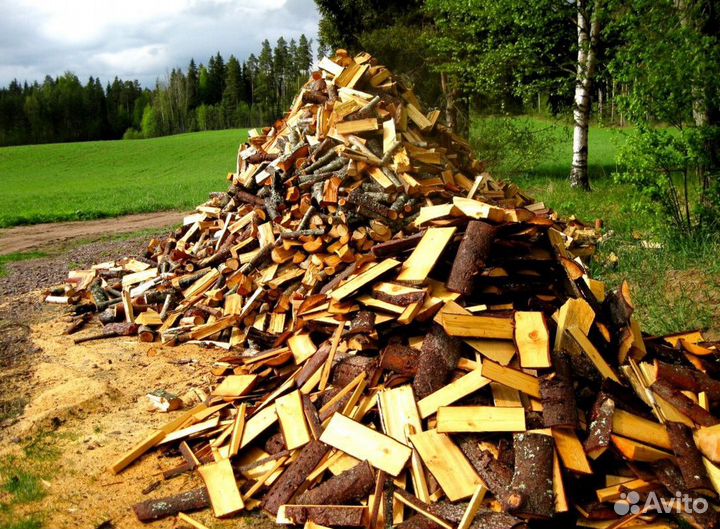 Дрова в баню на дачу