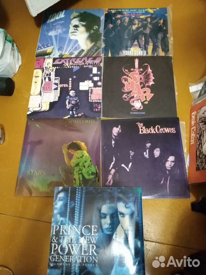 Новые и бу виниловые пластинки