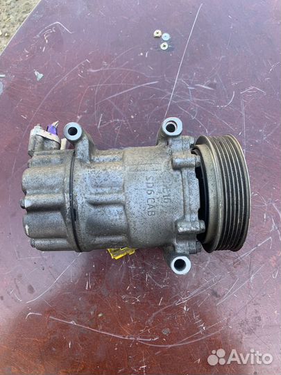 Компрессор кондиционера Citroen C5 2 2013