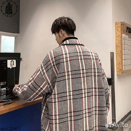Рубашка NO name в клетку зимняя