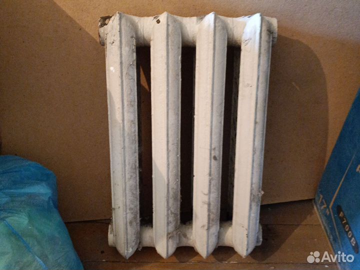Батарея чугунная радиатор 4 секции
