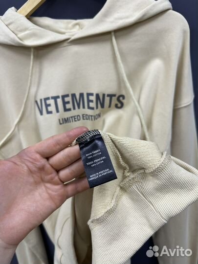 Худи vetemens limited edition oversize (унисекс)