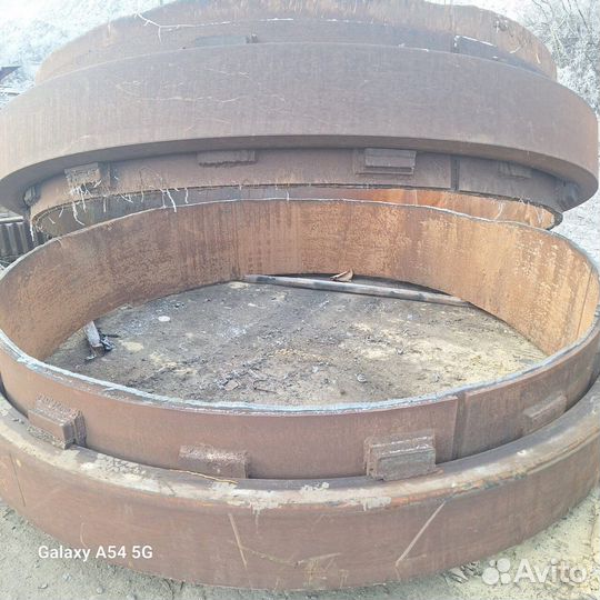 Ролики сушильного барабана 800x350