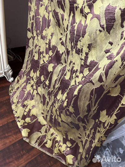 Шторы бу с лентой