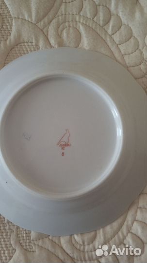 Тарелки СССР дулево