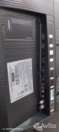 Продам телевизор Samsung UE43NU7170U бу
