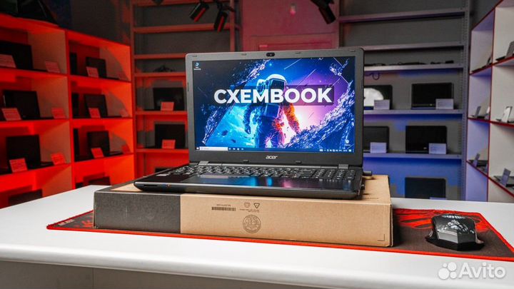 Ноутбук Acer 2019: 8гб, 4 ядра, SSD 256