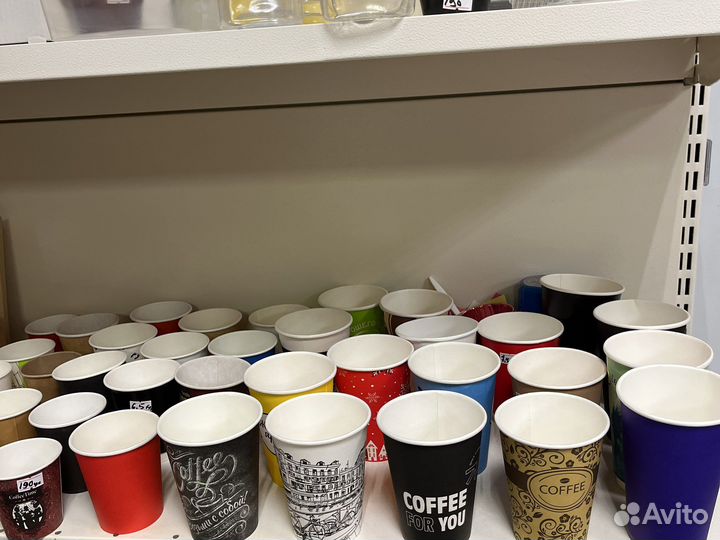 Бумажные стаканы 350 мл,d-90м 1000шт