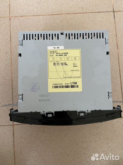 Штатная магнитола на hyundai solaris 1