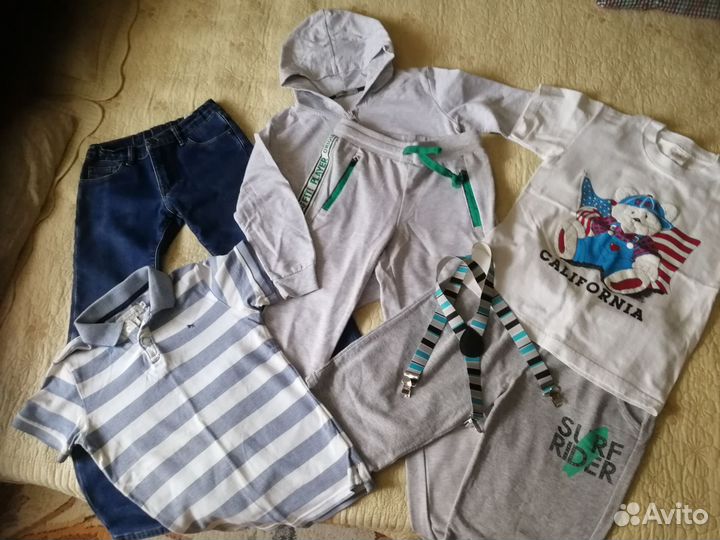 Вещи пакетом на рост 134-140