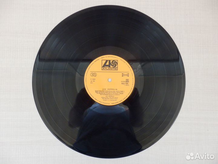 LP LED Zeppelin 1969 EX+/EX+, Supraphon, 1982