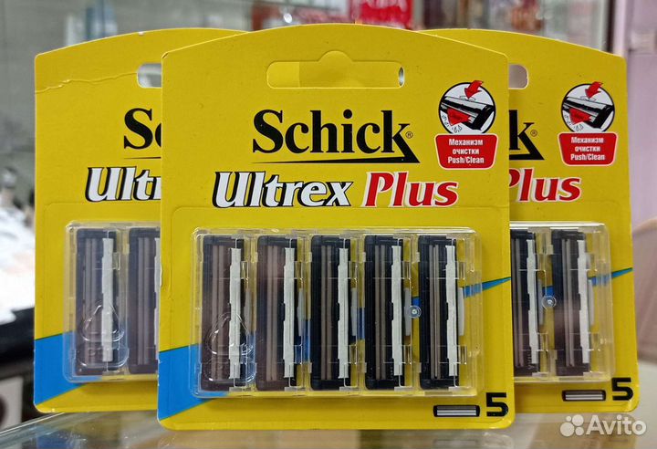 Кассеты Shick Ultrex Plus