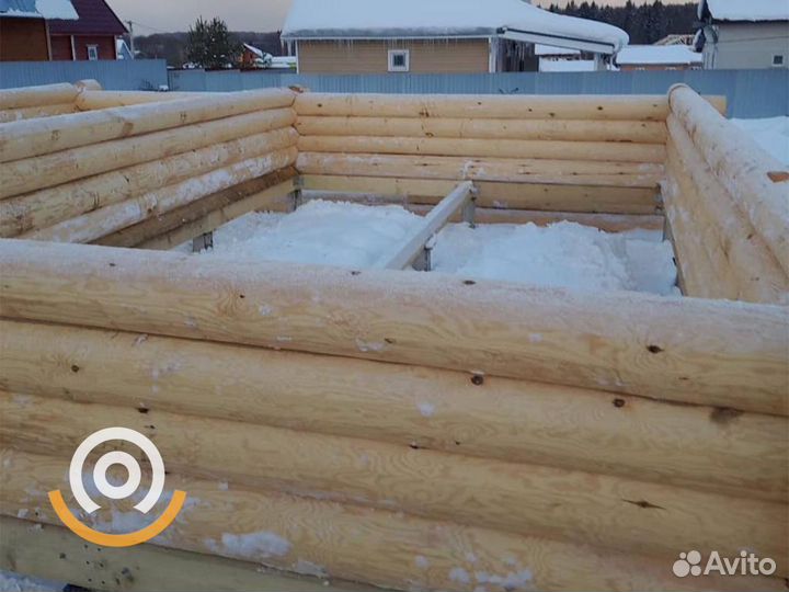 Сруб для бани 6х6