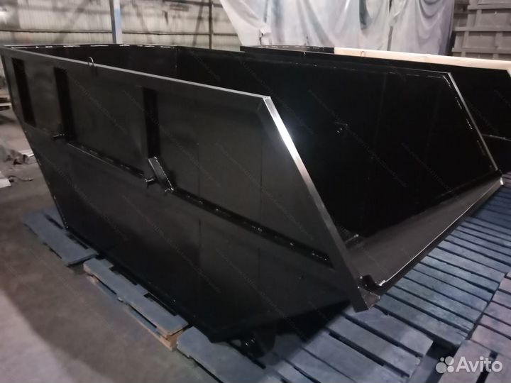 Мусорный бункер из металла 8м3 Арт д9402