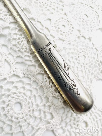 Щипцы для сахара Серебро 84 проба Павлов 46 гр