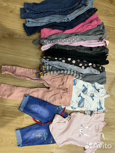 Большой Пакет вещей для девочки 80 86 hm и др