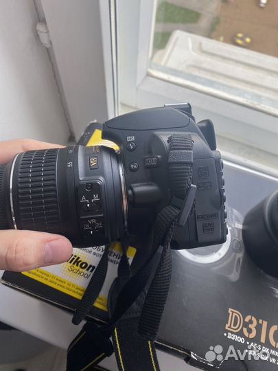 Фотоаппарат nikon d3100 (+два обьектива)