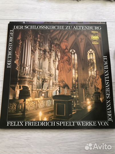 Виниловые пластинки Бах Иоганн Себастьян