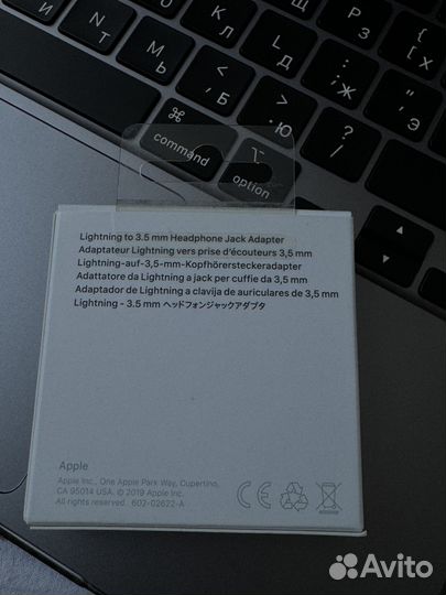 Переходник lightning 3 5