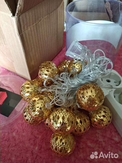 Светильник новый марокканские шары