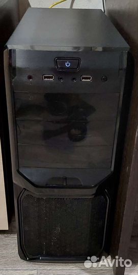 Игровой компьютер, rayzen 5 2600x, gtx1050ti, 16gb