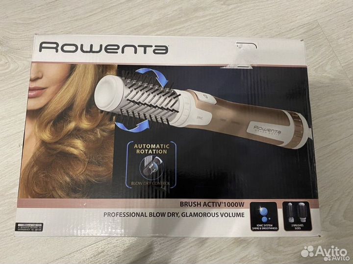 Фен щетка rowenta brush activ