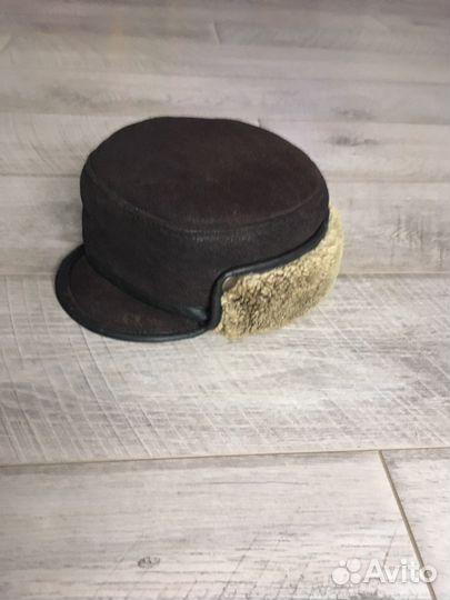 Кепка шапка мужская мех овчина