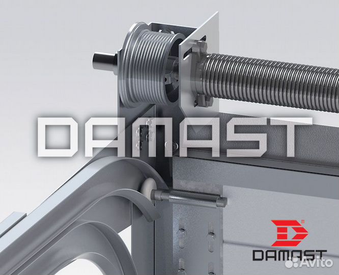 Ворота 2400х2000 Damast Diler