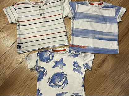 Футболки 92 Baby go есть пятнышки комплект 3 шт, Москва