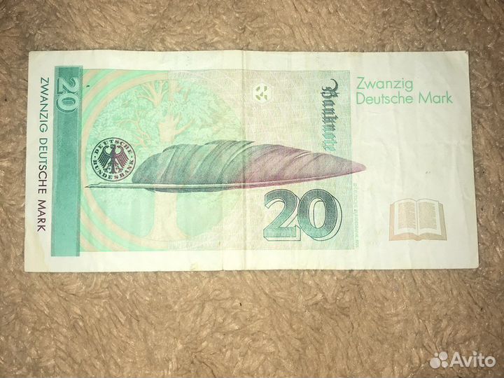 20 немецких марок