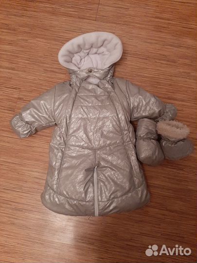 Конверт комбинезон на выписку для мальчика