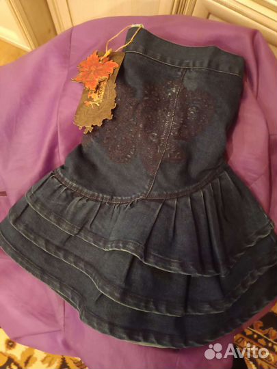 Джинсовая юбка артка